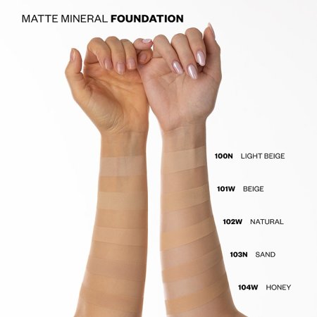 Paese Minerals Matujący Podkład Mineralny dla Skóry Tłustej i Mieszanej Nr 104W Honey 7g