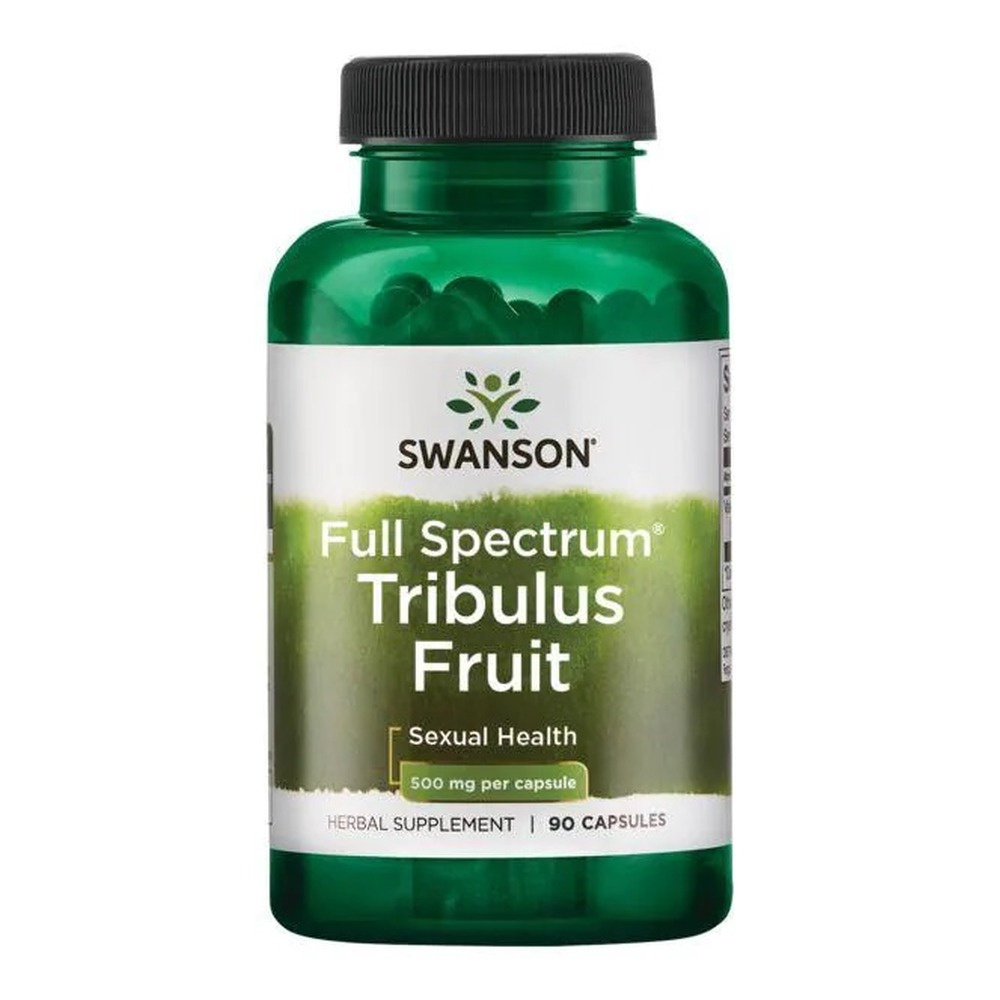 Swanson Full-Spectrum Tribulus Fruit 500mg 90 Kapsułek