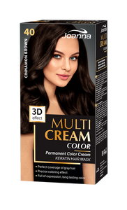 Joanna Multi Cream Color 3D Effect Paint No. 40 Cinnamon Brown 1 Piece