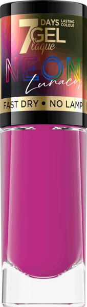 Eveline Żelowy Lakier do Paznokci Neon Lunacy nr 84 8ml