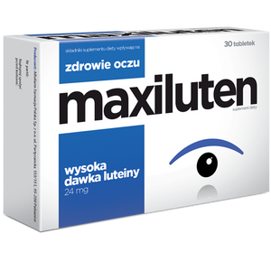 Maxiluten for Healthy Eyes with High Lutein Dose 24g 30 Tablets