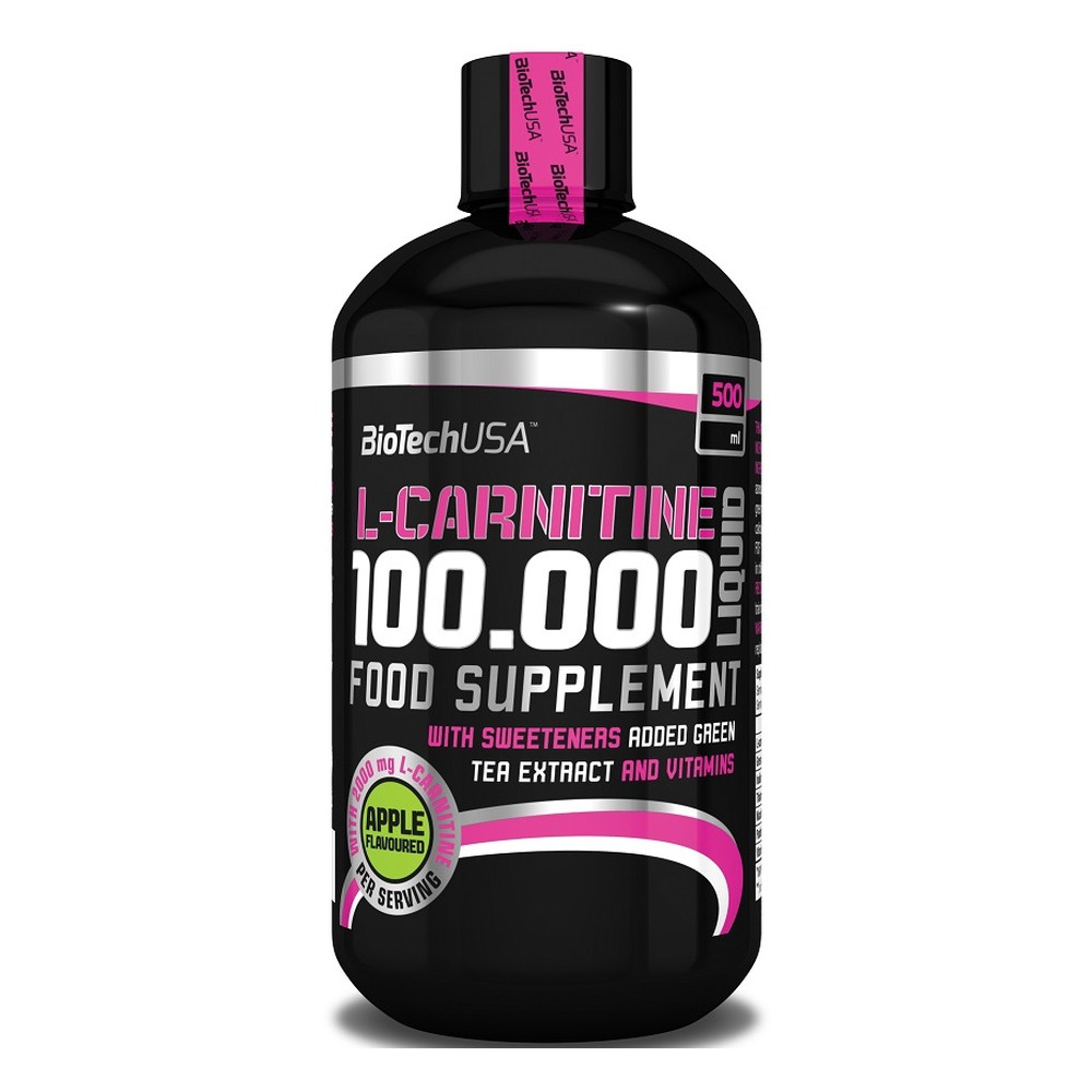 BioTechUSA L-Carnitine 100.000 Płynna L-karnityna, Wiśnia 500ml