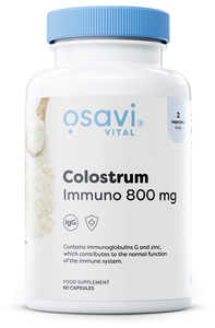 Osavi Colostrum Immuno Bovine Colostrum Supplement for Immune Support 60 Capsules