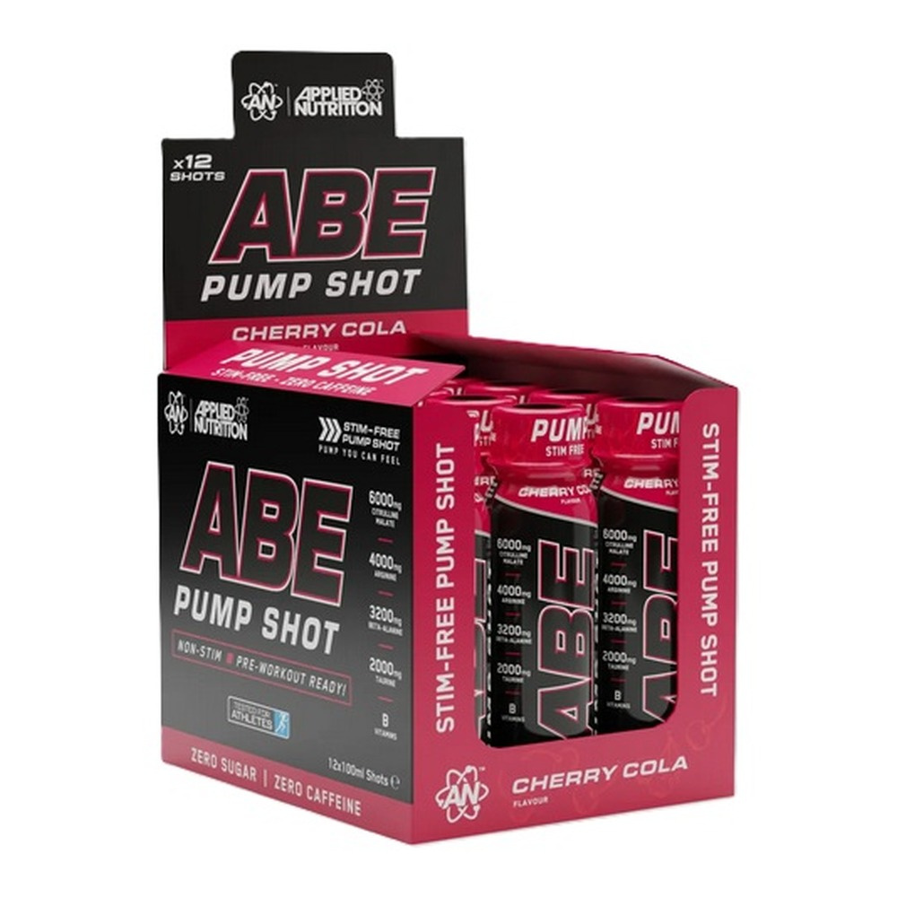 Applied Nutrition ABE Pump Shot, Cherry Cola 12 x 100ml