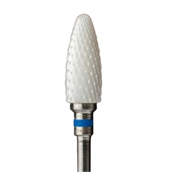 IQ Nails Ceramic Nail Drill Bit Cone 6mm for Left Handed L-Z274X HP.060