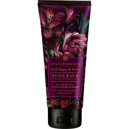 Barwa Spa Experience Nawilżający Balsam do Ciała z Różowym Pieprzem i Fiołkiem 200ml