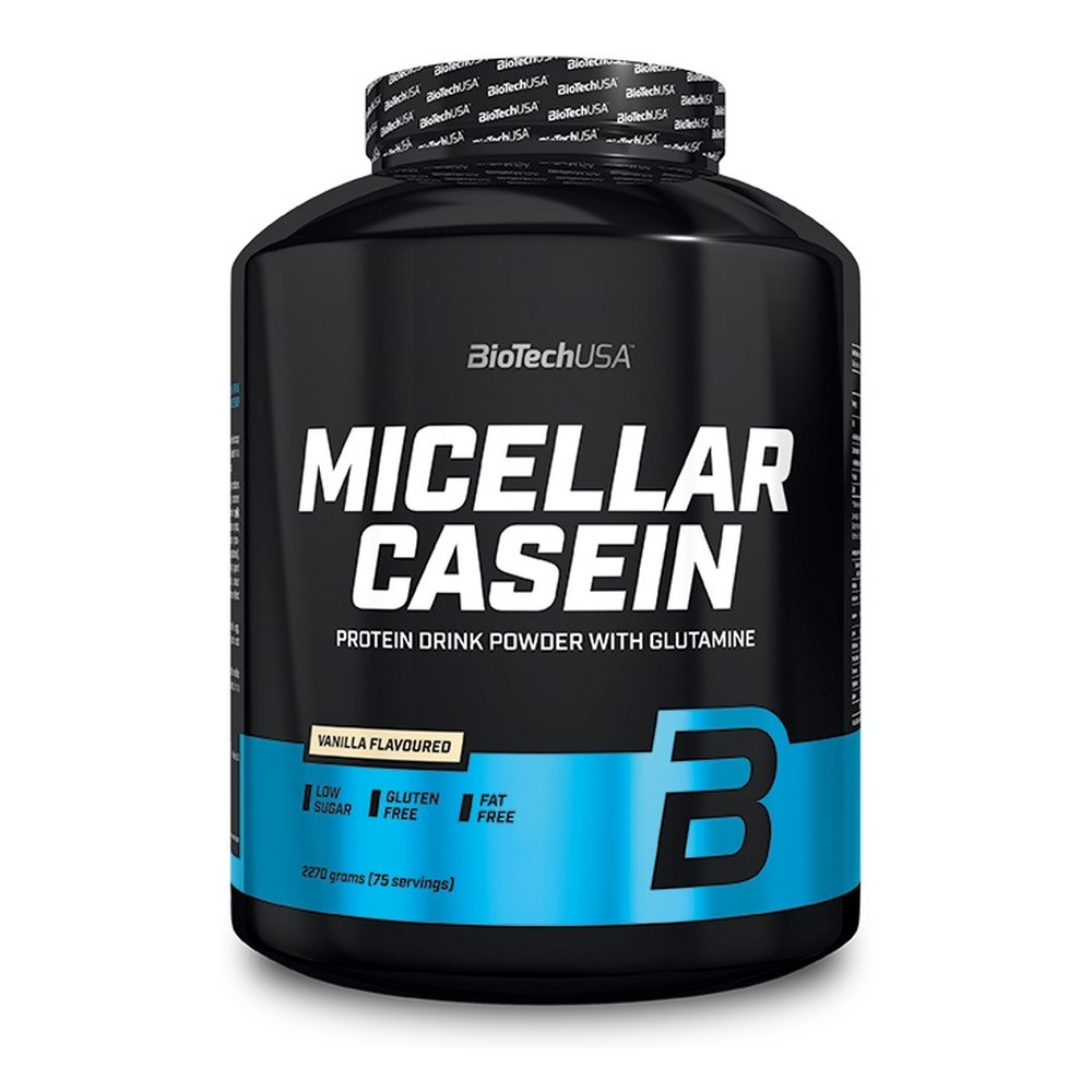 BioTechUSA Micellar Casein Chocolate Slow-Release Protein for Nighttime Recovery 2270g
