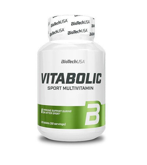 BioTechUSA Vitabolic Multivitamin and Mineral Complex for Athletes for Immunity and Energy 30 Tablets