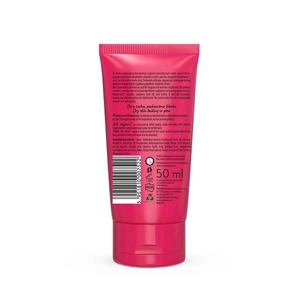 Apis Fruit Shot Nourishing Cream with Raspberry Extract for Dry, Dull Skin 50ml