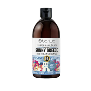 Barwa Hair Journey Sunny Greece Moisturizing Shampoo for Dry and Brittle Hair 380ml