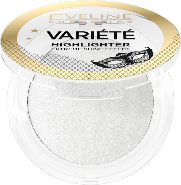 Eveline Variete Extreme Shine Effect Rozświetlacz Prasowany No 02 5g