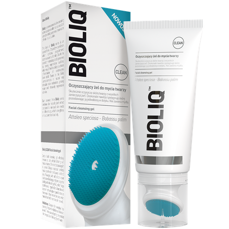 Bioliq Clean Luxury Facial Cleansing Gel with Silicone Brush 125ml