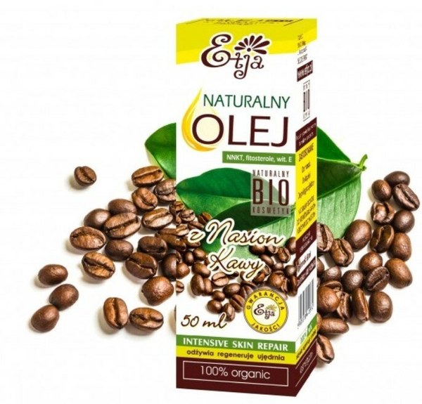 Etja Bio Coffee Seed Oil for All Skin Types 50ml