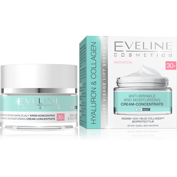 Eveline Hyaluron Collagen Day Night Cream 30+ 50ML