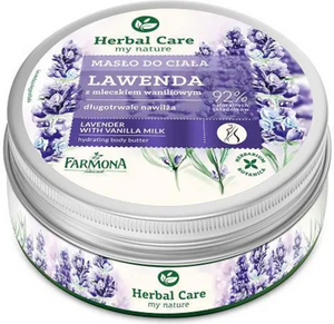 Farmona Herbal Care Lawenda Masło do Ciała z Mleczkiem Waniliowym 200ml
