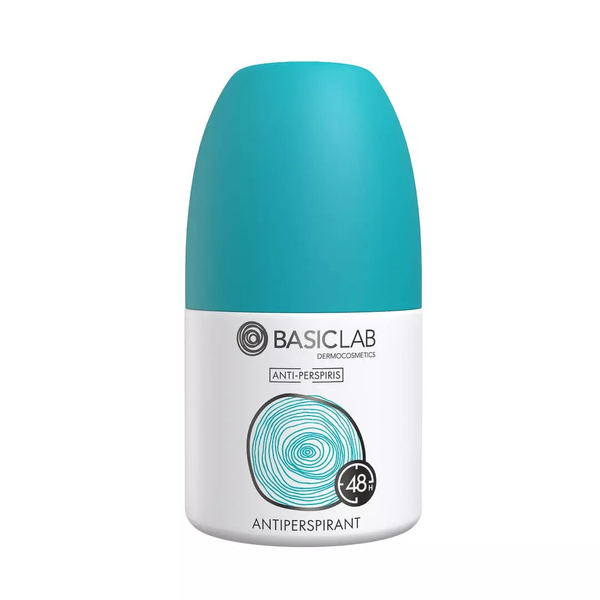 BasicLab Luxury Roll-On Antiperspirant 48h for Sensitive Skin 60ml