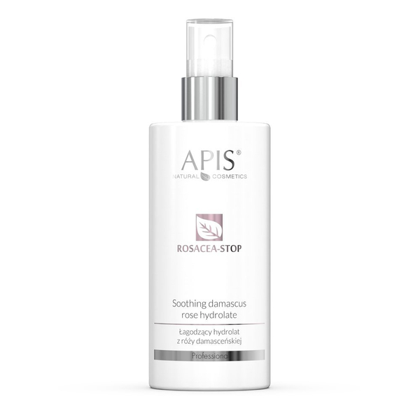 Apis Rosacea-Stop Soothing Damascus Rose Hydrolate for Sensitive and Irritated Skin with Rosacea 300ml