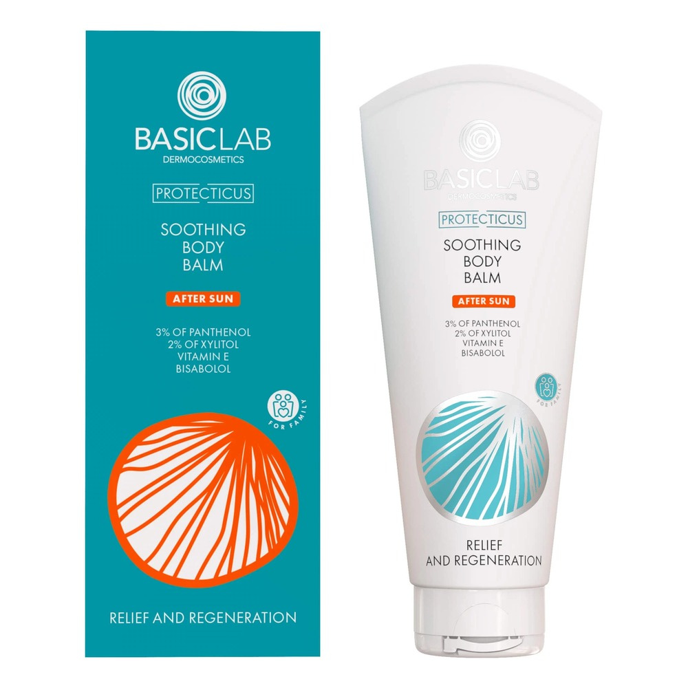 BasicLab Dermocosmetics Protecticus Kojący Balsam Po Opalaniu Do Ciała 100ml