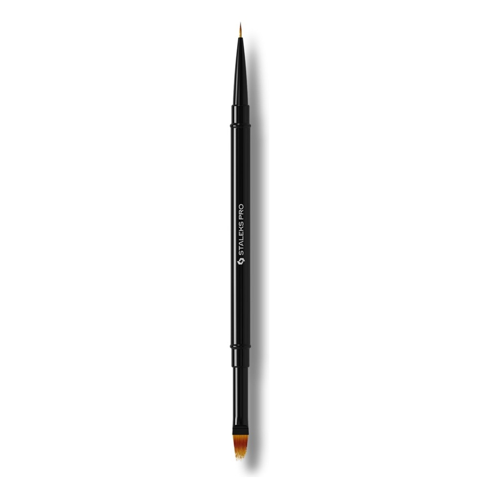 Staleks Pro Pędzelek Dwustronny EXPERT Liner 7 mm / do Gradientu 11 mm 1 Sztuka