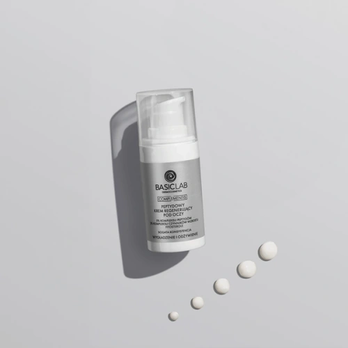 BasicLab Dermocosmetics Complementis Peptydowy Regenerujący Krem pod Oczy 15ml