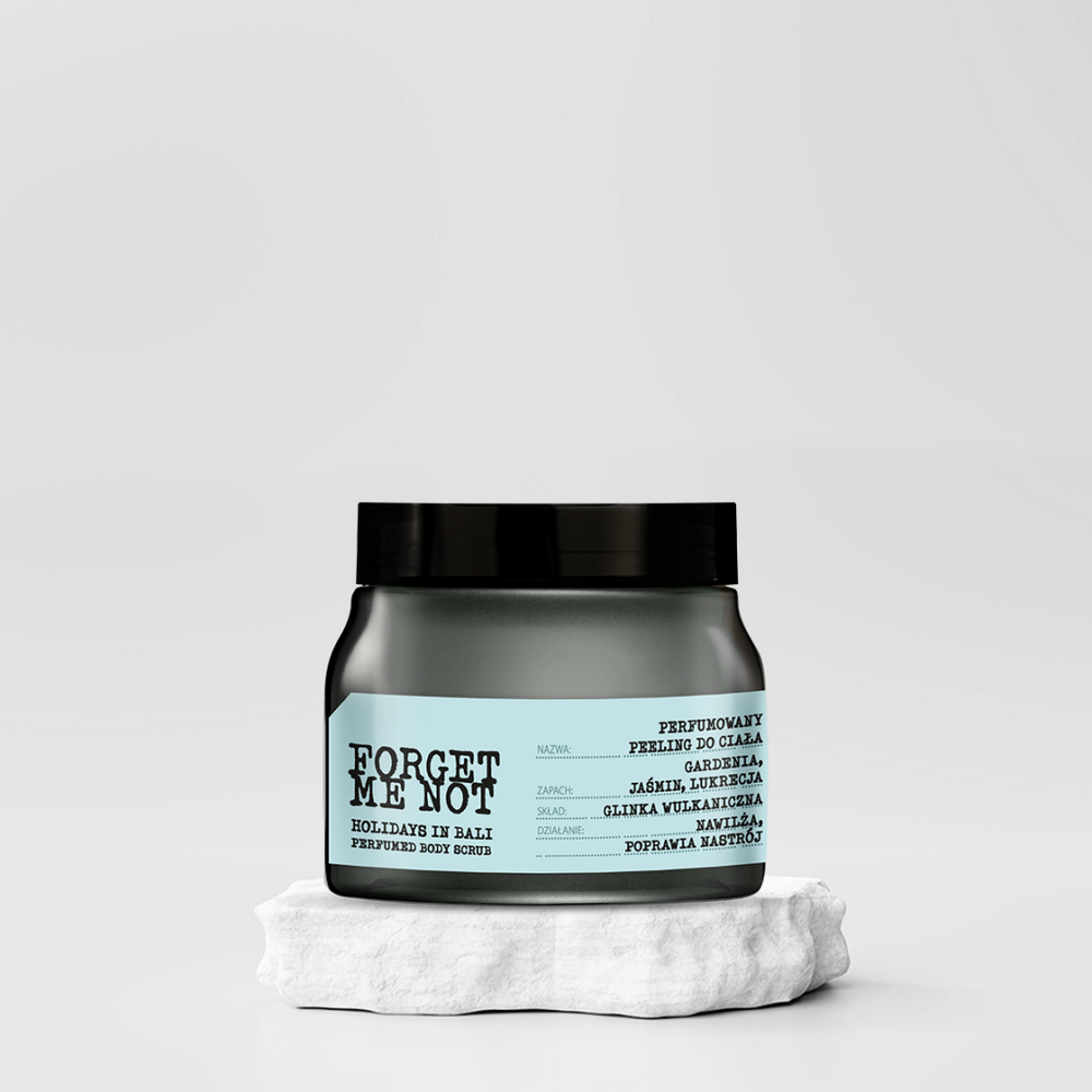 Farmona Forget Me Not Holidays in Bali Perfumed Body Scrub with Volcanic Clay and Rice Dust 220ml