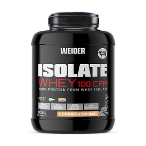 Weider Isolate Whey 100 CFM, Cookies & Cream - 908g
