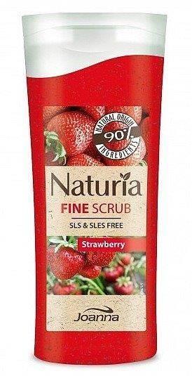 Joanna Naturia Peeling Coarse Grained Strawberry Smooths Purifies Nourishes 100G