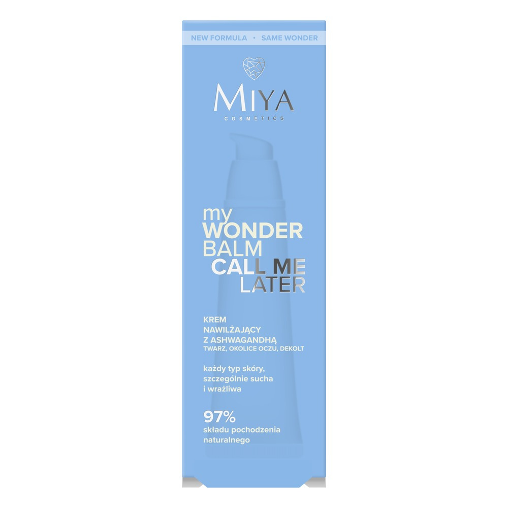 Miya myWONDERBALM Call me later, Moisturizing cream with ashwagandha, 75ml