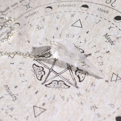 Ancient Witch Spell Incense - Cleansing - Rock Crystal Pendulum
