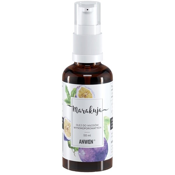 Anwen Marakuja Premium Nourishing Oil for High Porosity Matte and Dry Hair 50ml