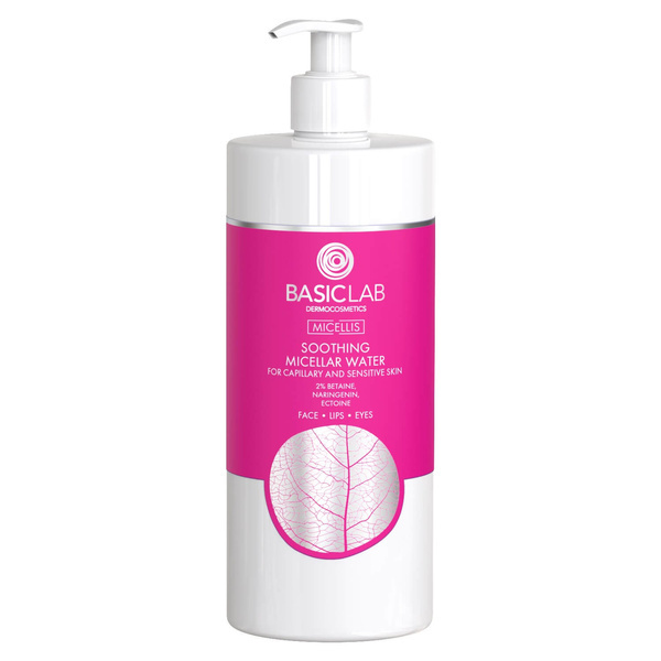 BasicLab Micellis Soothing Micellar Water For Capillary And Sensitive Skin 500ml