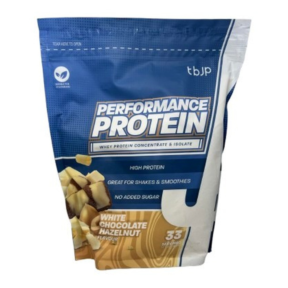 Performance Protein, White Chocolate Hazelnut - 1000g