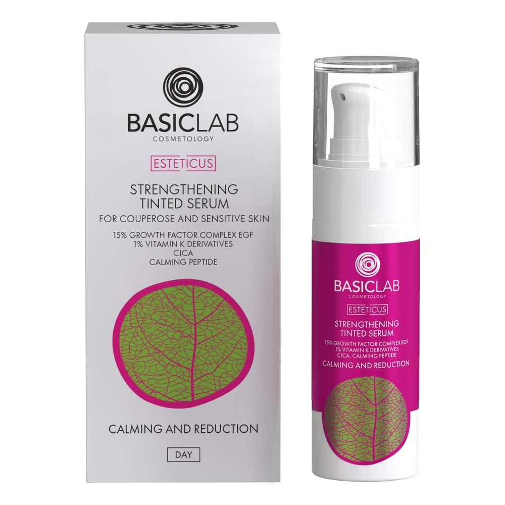 BasicLab Strengthening Toning Serum for Couperose and Sensitive Skin 30ml