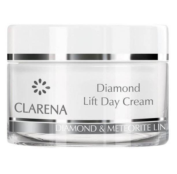 Clarena Diamond Meteorite Line: Luksusowy Krem Liftingujący na Dzień z Filtrami SPF - 50 ml