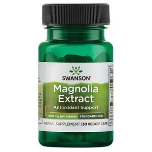 Swanson Magnolia Extract 200mg 30 Kapsułek