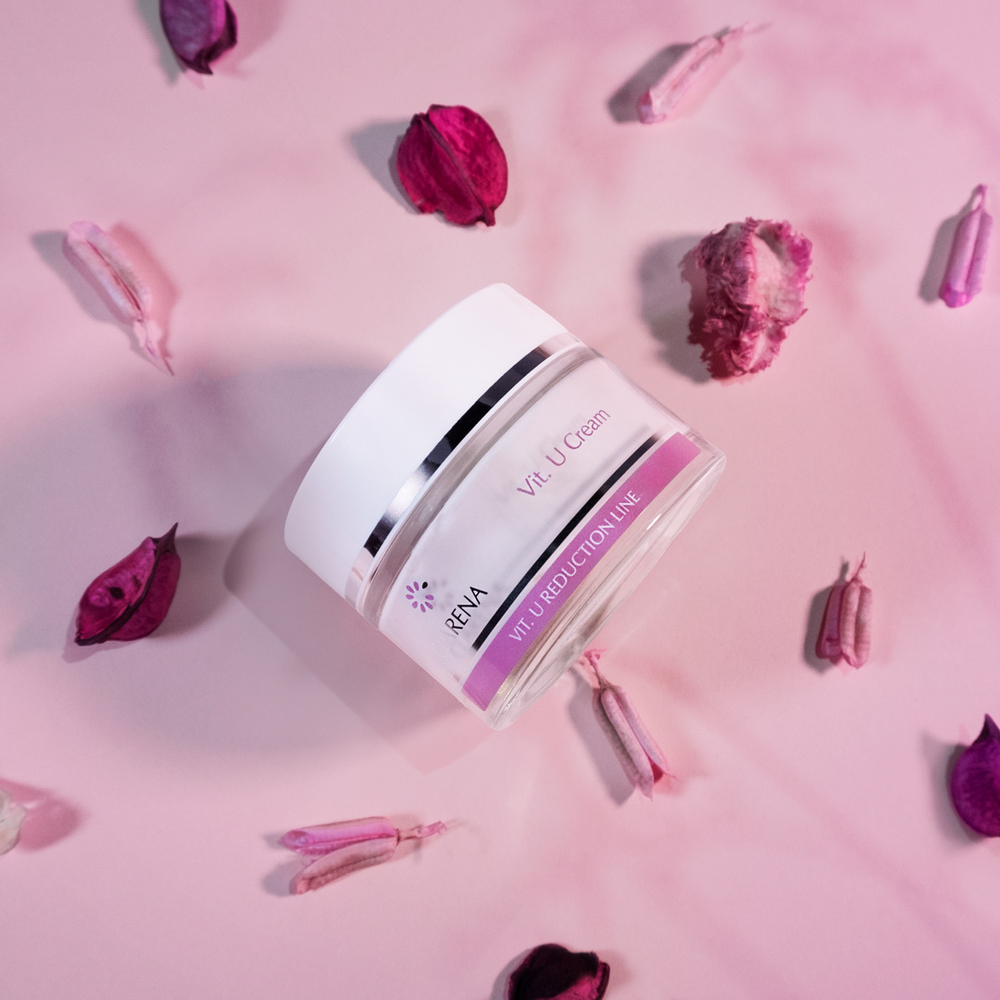 Clarena Vitamin U Cream - Best Anti-Redness Moisturizer for Sensitive Skin (50ml)