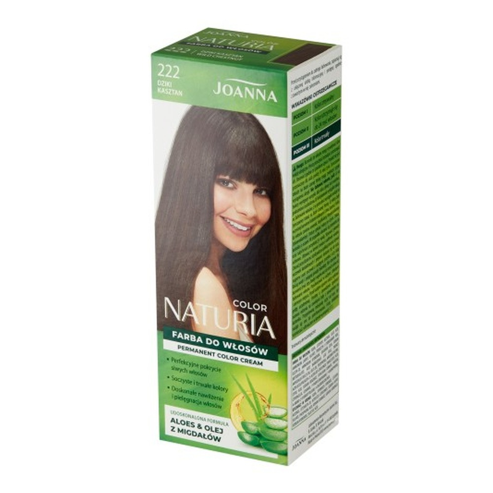 Joanna Naturia Color Hair Dye 222 Wild Chestnut 100ml