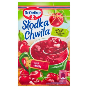Dr. Oetker Sweet Moment Jelly with Pieces of Fruit Taste Cherry 31.5g