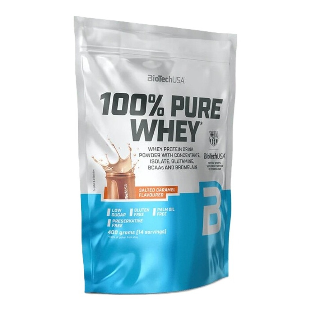 BioTechUSA 100% Pure Whey Protein Powder Salted Caramel 400g