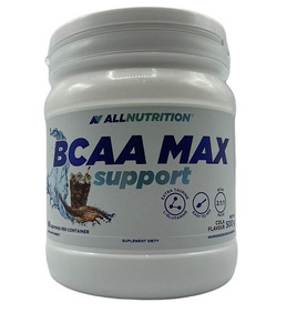 Allnutrition BCAA Max Support BCAA Powder with Glutamine and Taurine For Muscle Support 500g