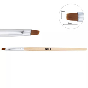 Neonail Wooden Gel Brush No. 4 1 Piece