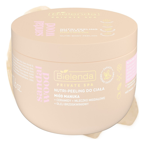 Bielenda Private Spa Sandal Wood Nourishing Nutri-body scrub 300g