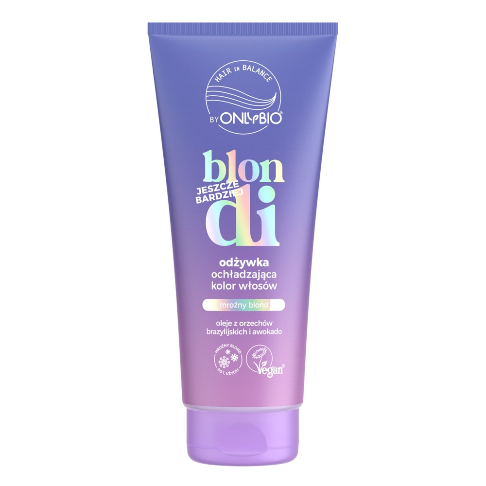 OnlyBio Hair in Balance Blondi Odżywka Ochładzająca Kolor Włosów 200ml