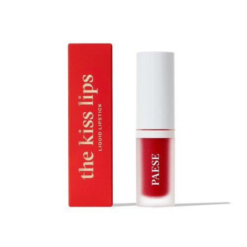 Paese The Kiss Liquid Lipstick No. 06 Classic Red 3.4ml