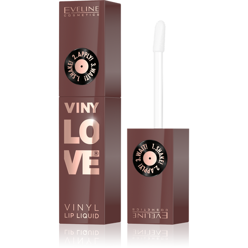 Eveline VinyLove Płynna Pomadka Winylowa z Efektem Gloss Nr 07 Nudy 4ml