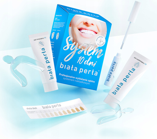 Biała Perła Zestaw do Wybielania w Domu - System 10 dni 1 Sztuka