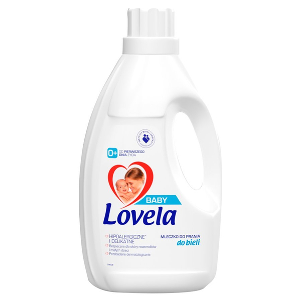 Lovela Baby Hipoalergiczne Mleczko do Prania do Bieli 1,45l