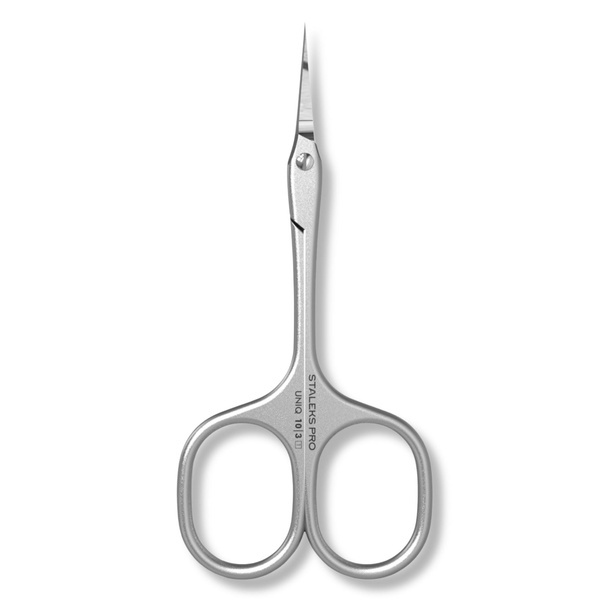 Staleks Pro Uniq 10 Type 3 Ballerina Professional Cuticle Scissors Expert Series For Manicure SQ-10/3