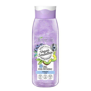 Bielenda Vegan Smoothie Odświeżający Żel pod Prysznic z Jagodami i Kiwi 400g