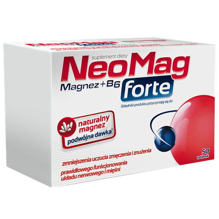 NeoMag Forte Reduces The Feeling of Fatigue 50 Tablets